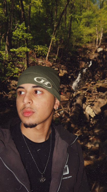 the GREEN bane skull cap
