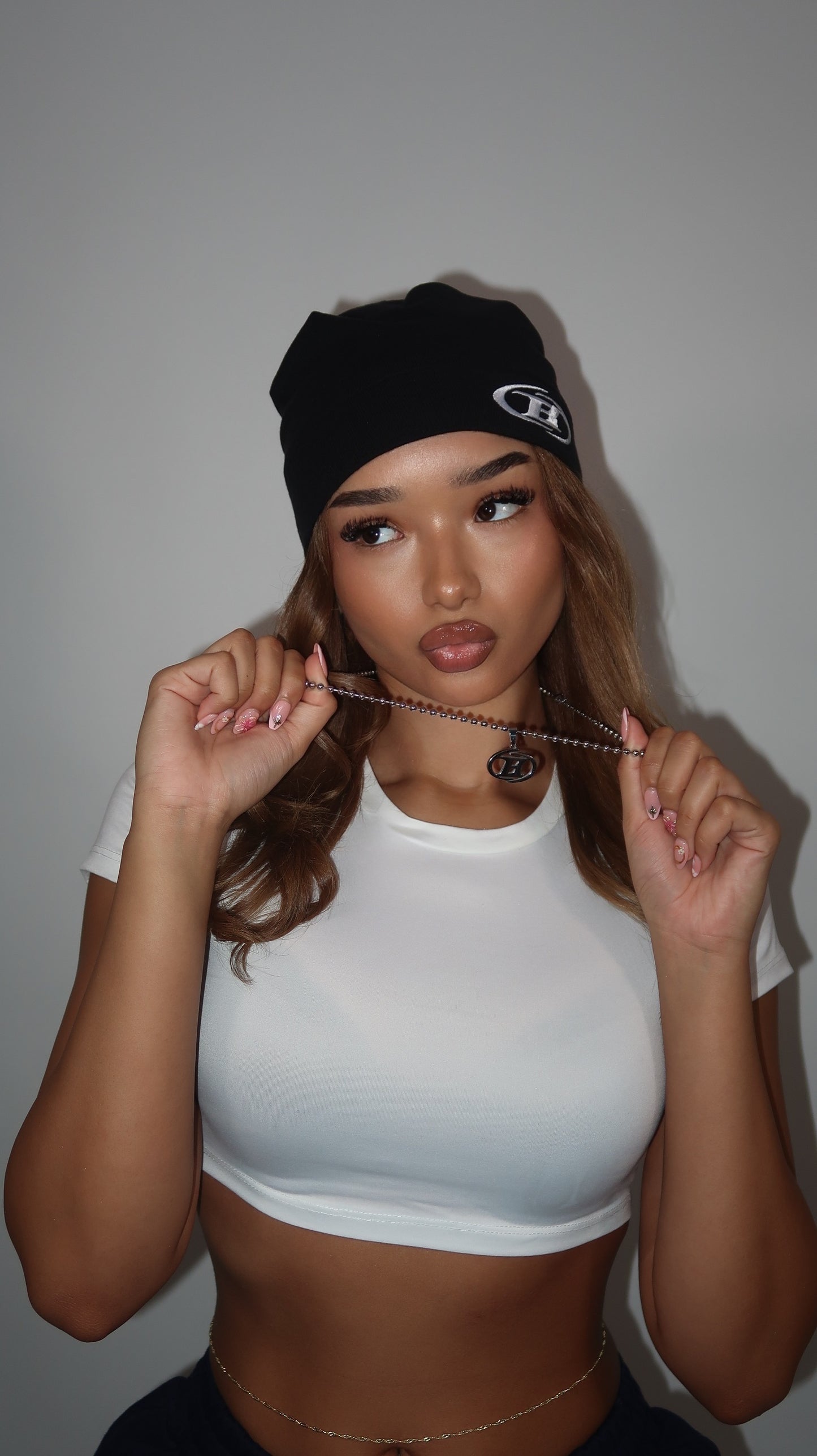 the BLACK bane skull cap