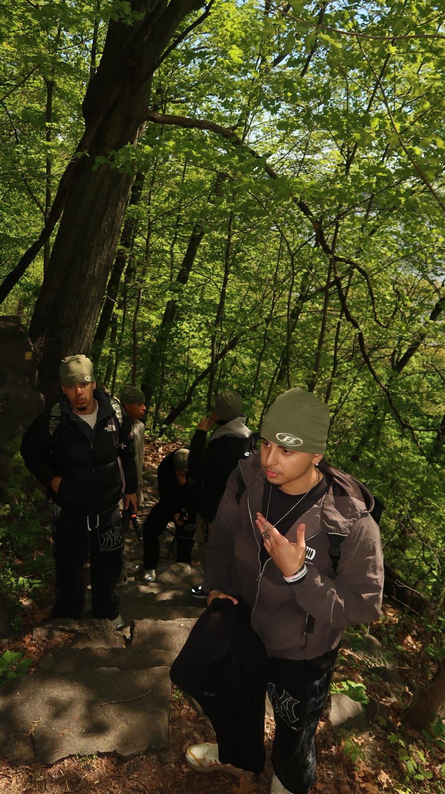the GREEN bane skull cap