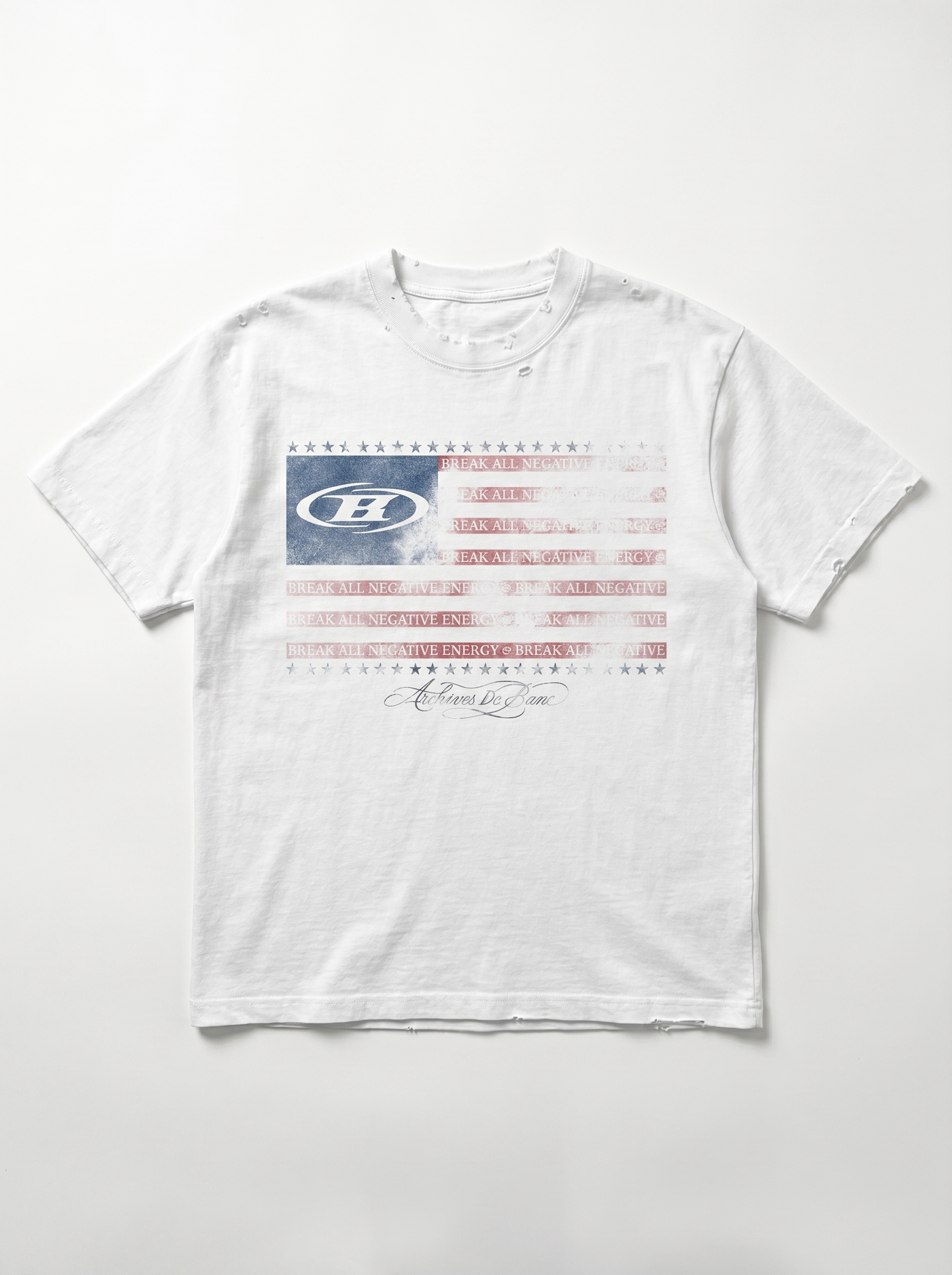 bane de merica tee (white)
