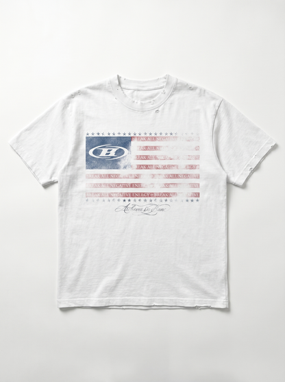 bane de merica tee (white)